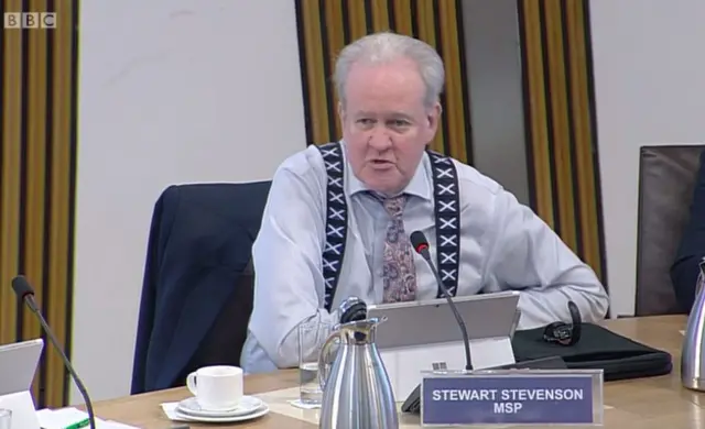 SNP MSP Stewart Stevenson