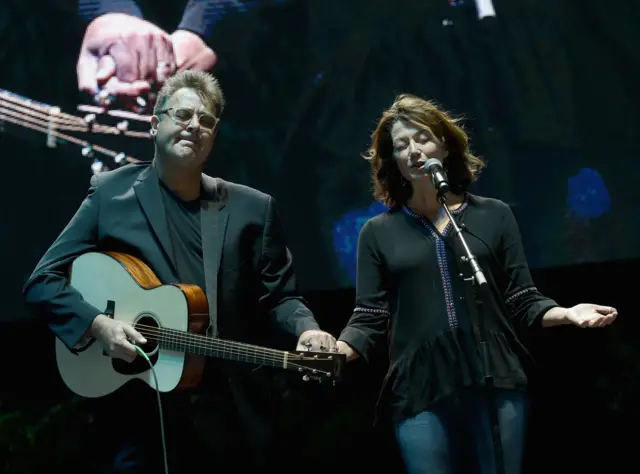 Vince Gill and Amy Grant