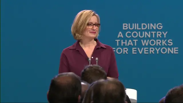 Amber Rudd, home secretary