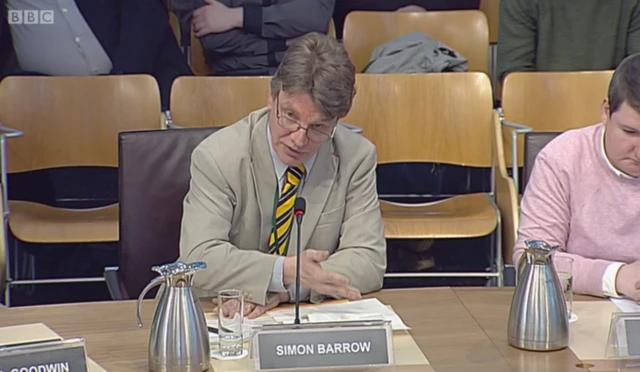 Scottish Football Supporters Association chair Simon Barrow