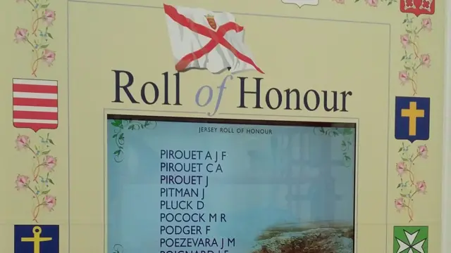 Electronic roll of honour