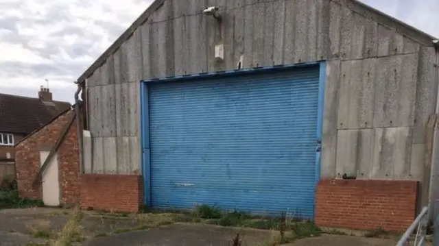 Disused garage