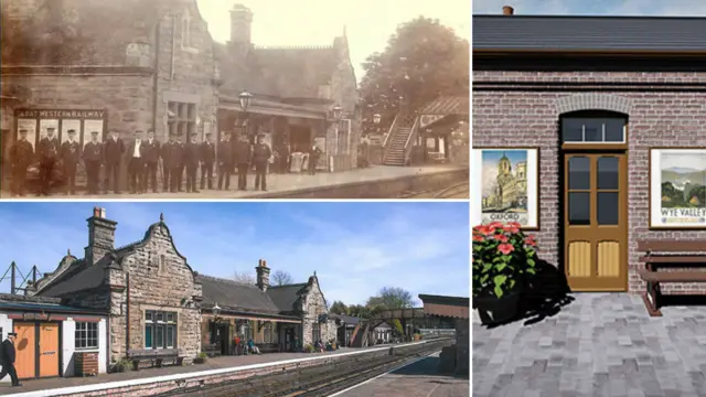 Photos and artist impression of developments at Severn Valley Railway