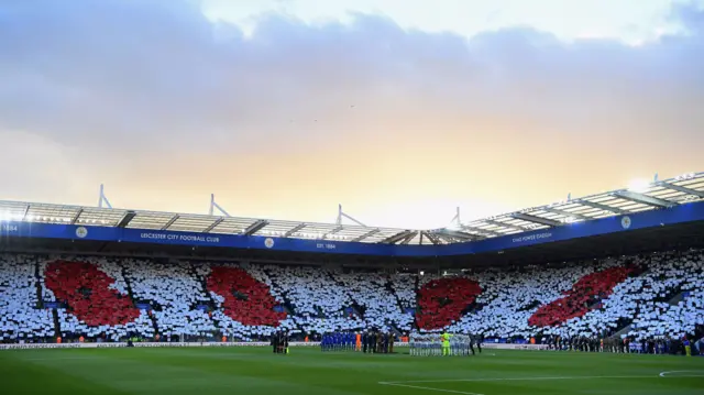 Poppy display at the King Power