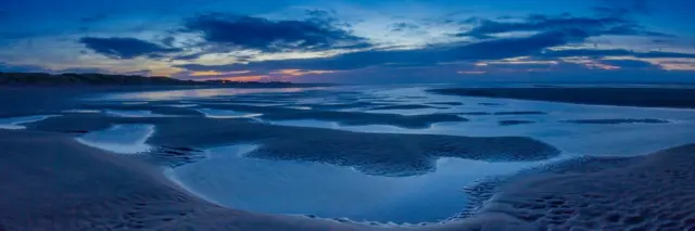 Camber sands at dawn