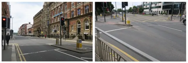 Pre-scheme images of Wellington Street