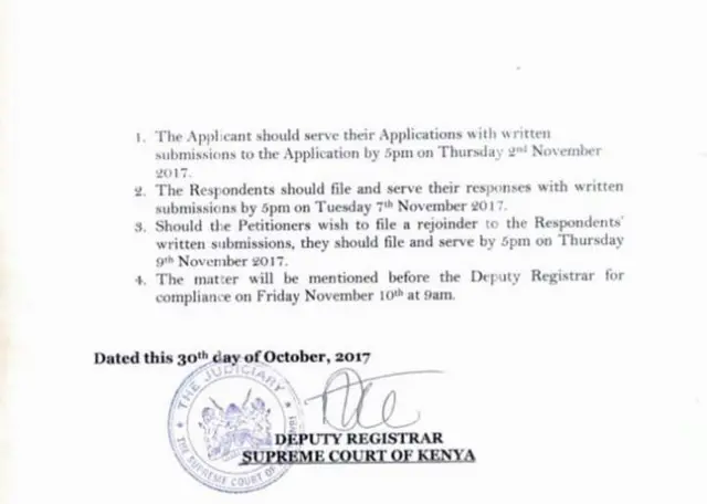 A copy of the petition filed to the Supreme Court