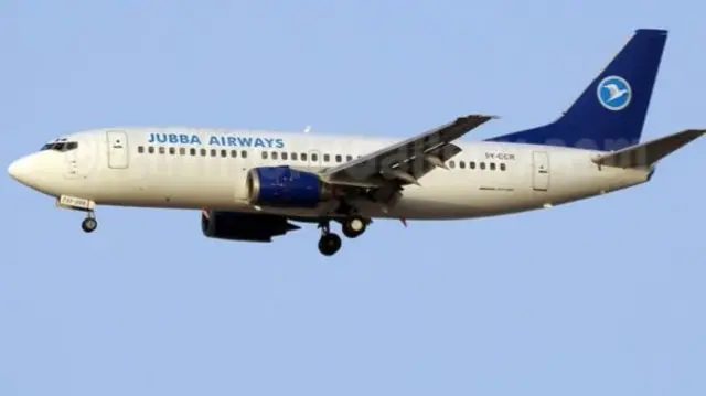 Jubba Airways aircraft