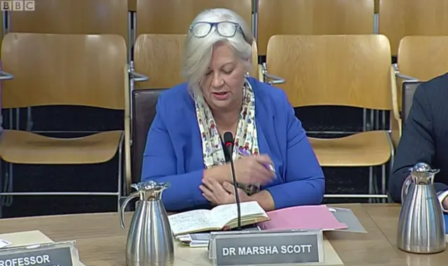 Dr Marsha Scott from Scottish Women's Aid