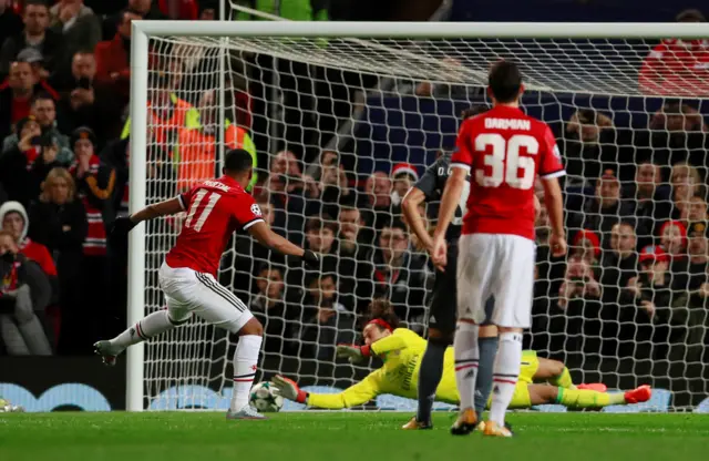 Anthony Martial missed penalty