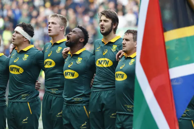 South Africa team October 2017