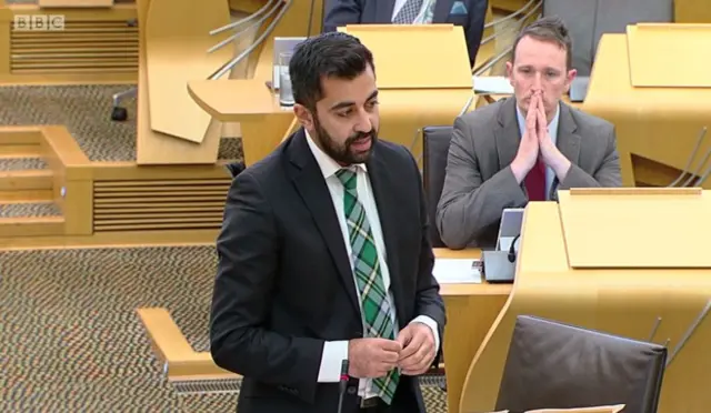 Transport Minister Humza Yousaf