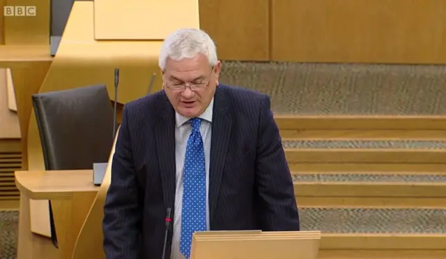 Lib Dem MSP Mike Rumbles