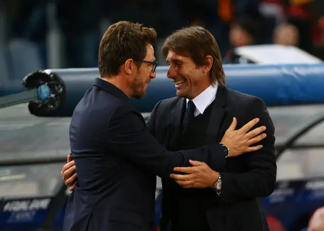 Di Francesco and Conte