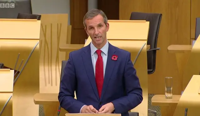 Lib Dem MSP Liam McArthur