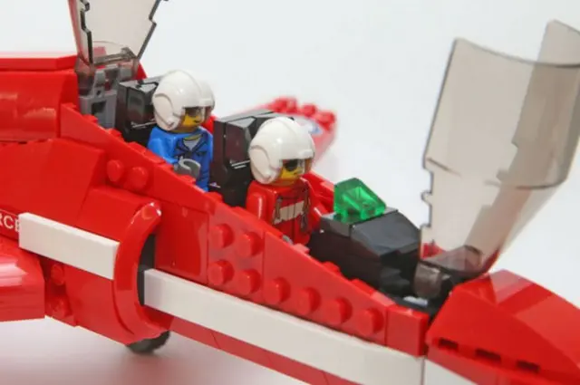 Red Arrow in Lego