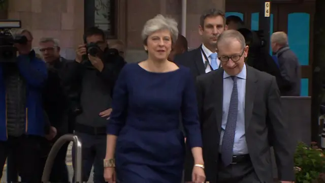 Theresa May and husband