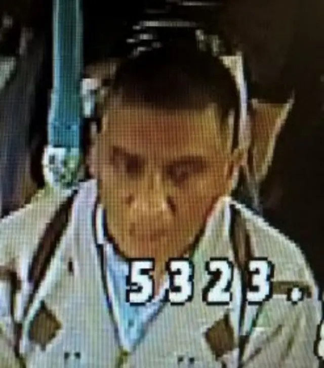 CCTV image of a man