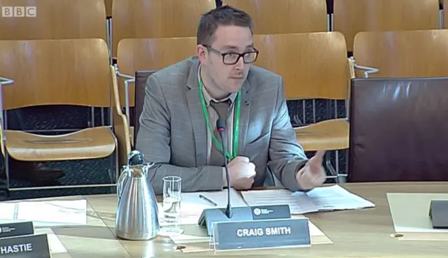 Craig Smith from the Scottish Association for Mental Health (SAMH)