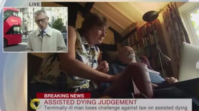 BBC News Channel - assisted dying