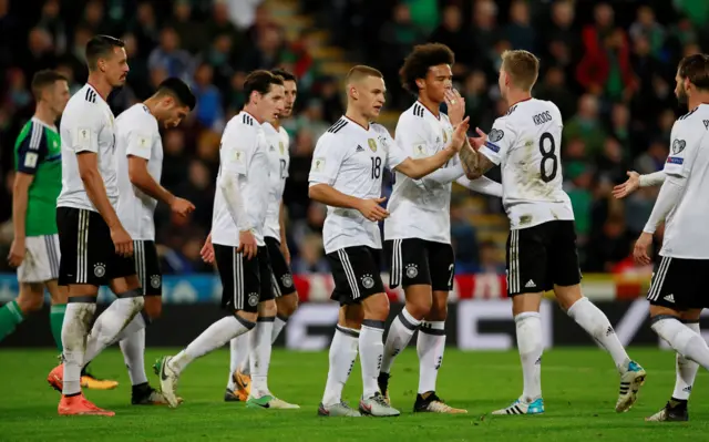 Joshua Kimmich celebrate