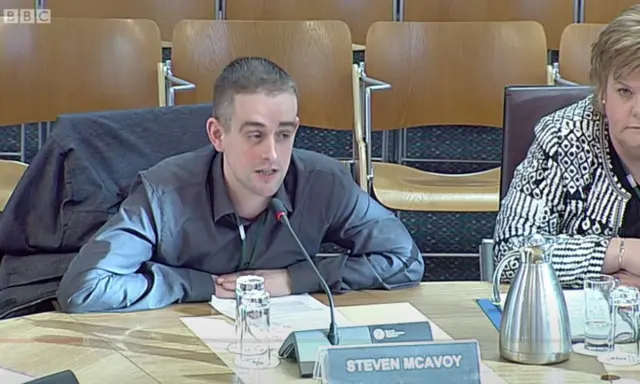 Steven McAvoy from ENABLE Scotland