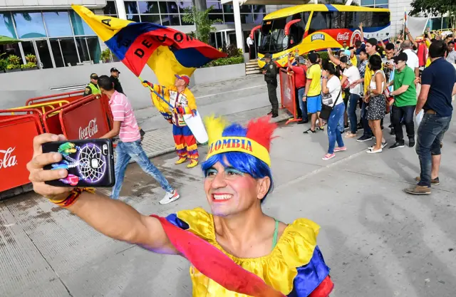 Colombia fan