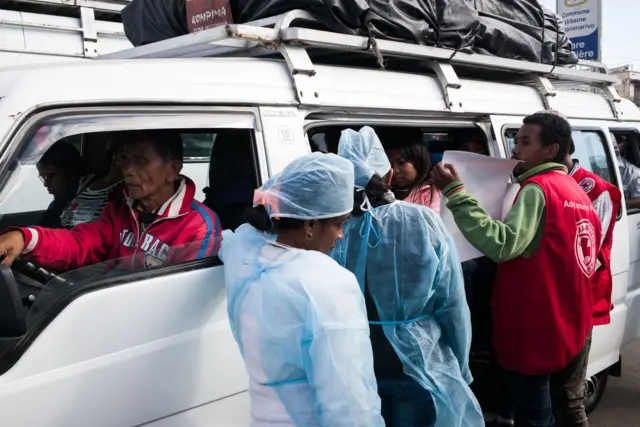 Madagascar health checkpoints