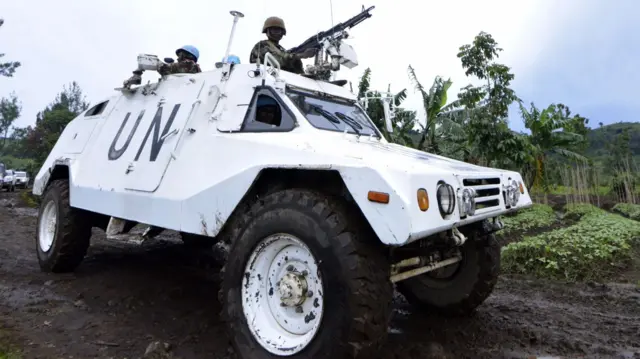 UN peacekeers in DR Congo