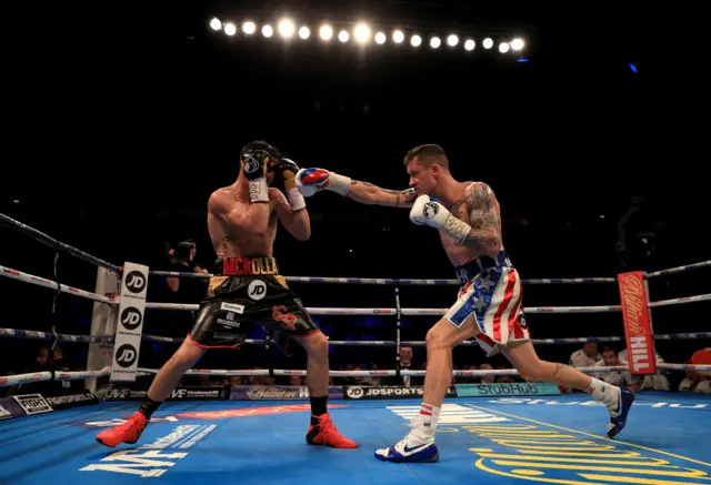 Ricky Burns and Anthony Crolla