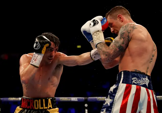 Anthony Crolla v Ricky Burns