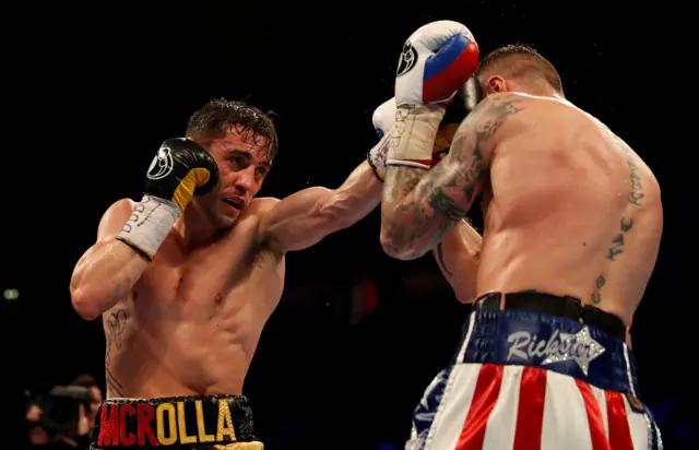 Anthony Crolla v Ricky Burns