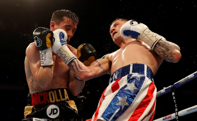 Anthony Crolla v Ricky Burns