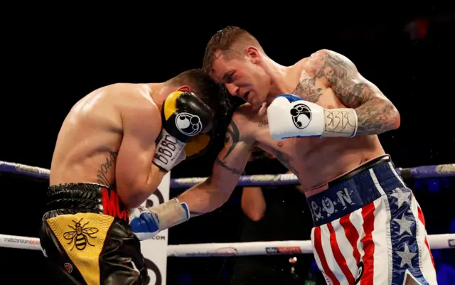 Anthony Crolla v Ricky Burns