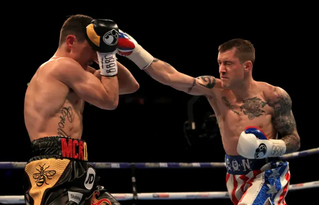 Anthony Crolla v Ricky Burns