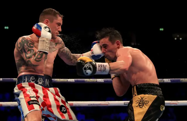 Anthony Crolla v Ricky Burns