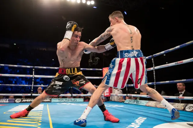 Anthony Crolla v Ricky Burns