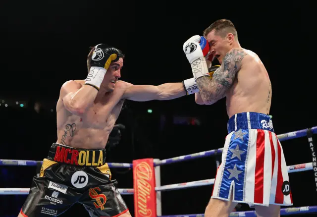 Anthony Crolla v Ricky Burns