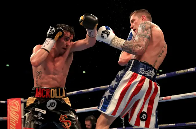 Anthony Crolla v Ricky Burns