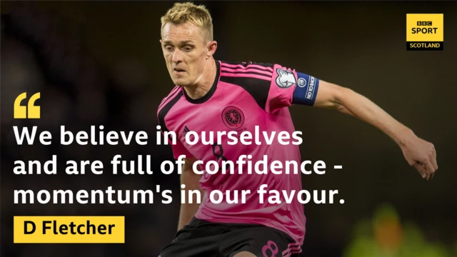 Scotland captain Darren Fletcher