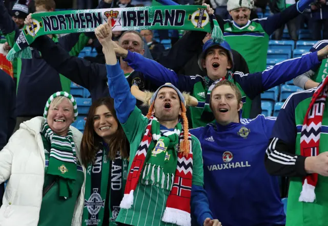 Northern Ireland fans