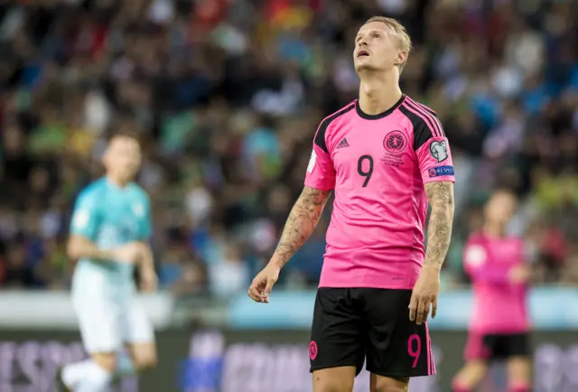 Scotland striker Leigh Griffiths