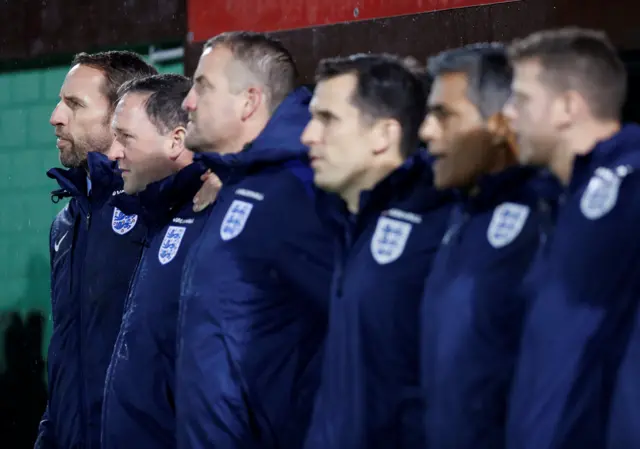 England coaching staff