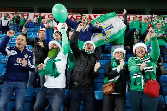 Northern Ireland fans