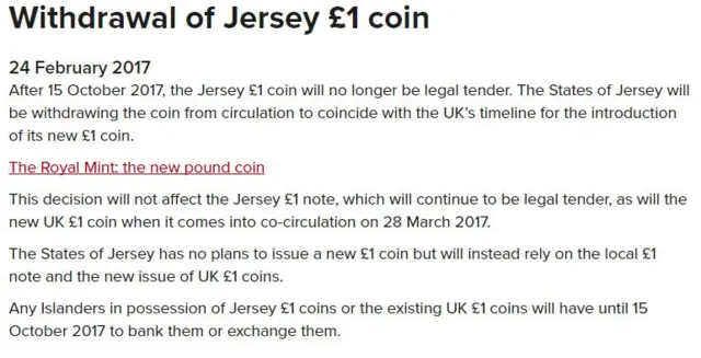 States one pound coin