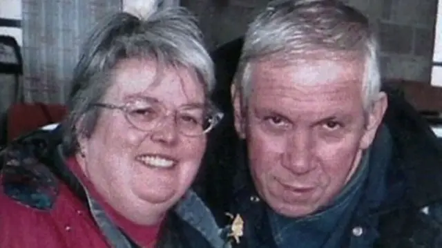 Graham Fisher and his wife Carol