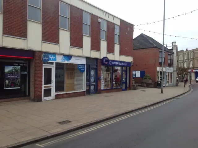 Two charity shops in Cromer