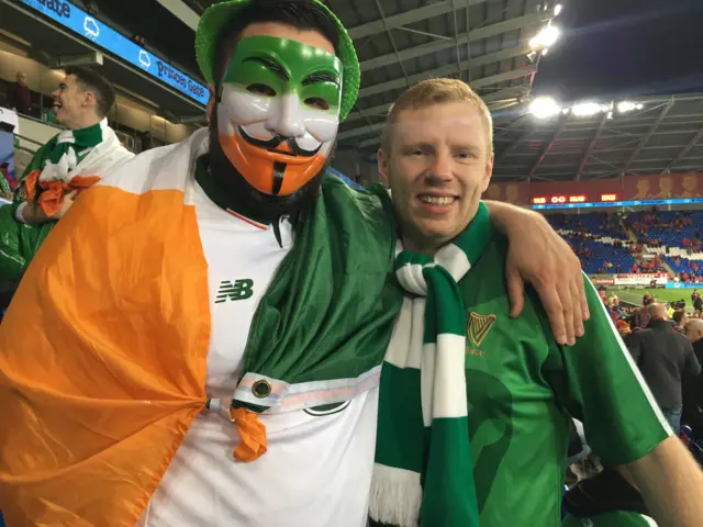 Republic of Ireland fans