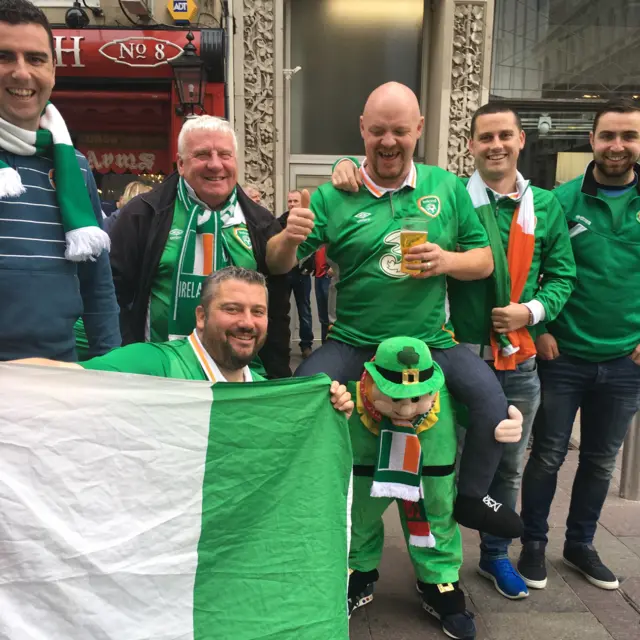 Republic of Ireland fans