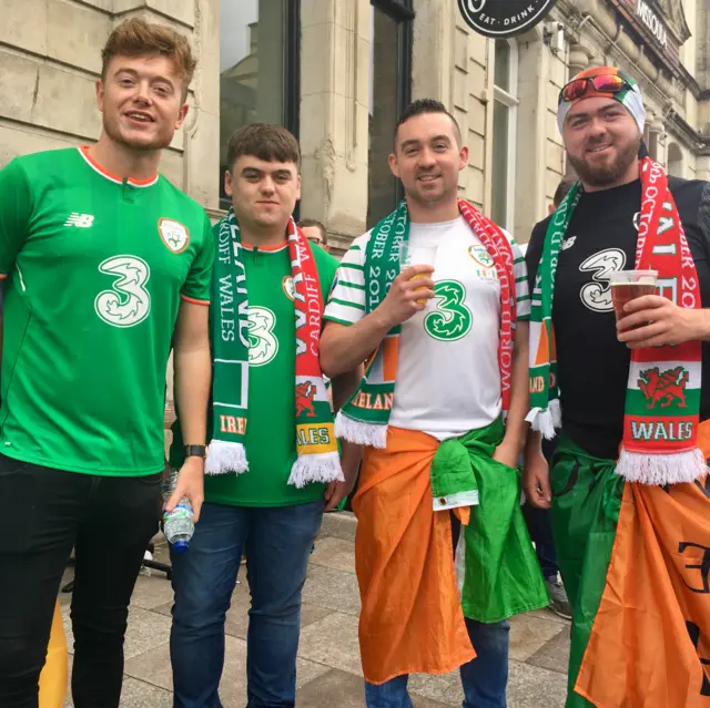 Republic of Ireland fans